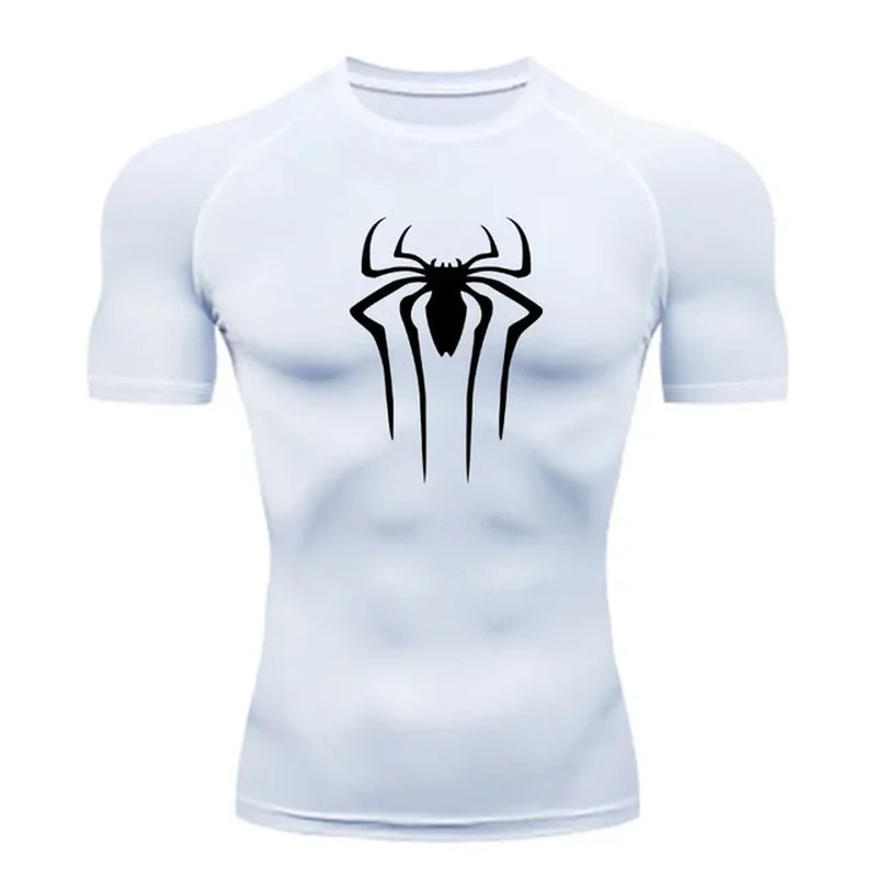 New Compression Shirt Men Fitness Gym Super Hero Sport Running T-Shirt Rashgard Tops Tee Quick Dry Short Sleeve T-Shirt for Men